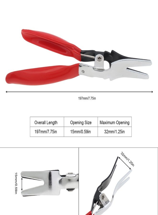 Omninmo Hose Remover Pliers, Automotive Fuel/Vacuum Line Tube Remover, Separator Pliers Pipe Repairing Tool for 4-15mm Diameter Hoses - Image 2